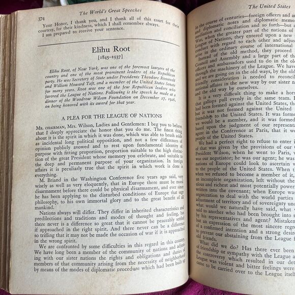 1942 The World's Greatest Speeches. Edited by Lewis Copeland, Vintage Book - Picture 9 of 12